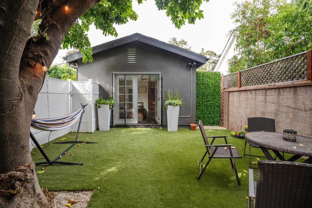 Serene 1 Bed Guest House With Patio Sleeps 6 Los Angeles Extérieur photo